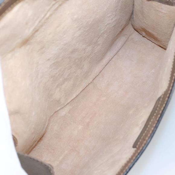 GUCCI GG Supreme Web Sherry Line Clutch Bag Beige 41 014 3087 25 Auth bs19581 - Picture 10 of 16